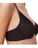 TRIUMPH Signature Sheer WHP EX Γυναικείο Σουτιέν σε Cup C-D με μπανέλα και ελαφρά ενίσχυση Μαυρο 10215948-0004