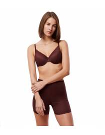 TRIUMPH Signature Sheer WHP EX Γυναικείο Σουτιέν σε Cup C-D με μπανέλα και ελαφρά ενίσχυση 10215948-7572 Μπορντό
