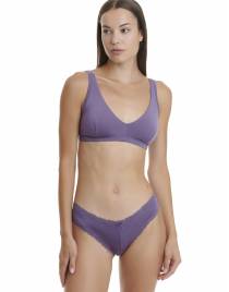 WALK Τριγωνικό σουτιέν από bamboo Μωβ W2213_55