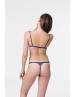 DORINA STELLA-2PP Γυναικεία Slip String FXST0016LA103-2X0312 Black/Blue