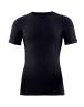 BLackspade Unisex Ισοθερμική Φανέλα , με Κοντό Μανίκι Μαύρο - Λευκό 9258