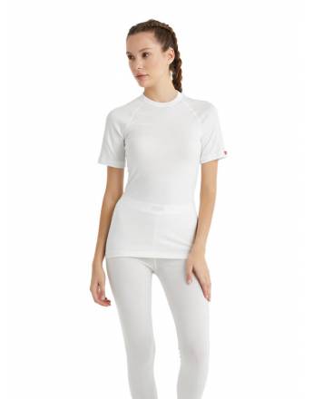 BLackspade Unisex Ισοθερμική Φανέλα , με Κοντό Μανίκι Μαύρο - Λευκό 9258