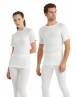 BLackspade Unisex Ισοθερμική Φανέλα , με Κοντό Μανίκι Μαύρο - Λευκό 9258