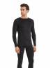 BLackspade Unisex Ισοθερμική Φανέλα , με Μακρύ Μανίκι Μαύρο 9259-2