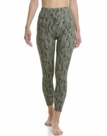 WALK Αθλητικό seamless rib κολάν με τύπωμα Multicolor W921-1_MULTI