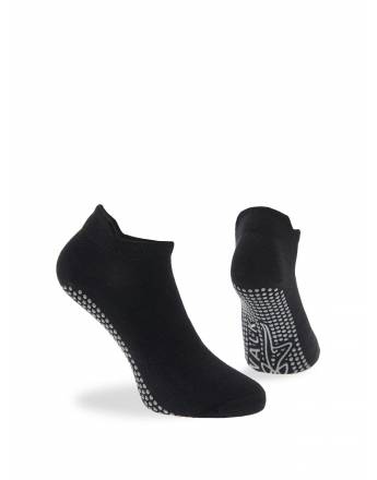 WALK Κάλτσες Γιόγκα - Pilates με αντιολισθητικό πάτο Μαύρο W145-2_02