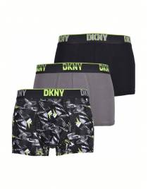 DKNY Σετ Μποξεράκια 3 τμχ U5_6721_DKY Μαύρο-Multi-Γκρι