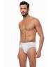 MINERVA Mengear Basic Ανδρικό Mini Brief Βαμβακερό Σλιπ με Εξωτερικό Λάστιχο 2 τμχ 90-20521 95%ΒΑΜΒΑΚΙ-5%ΕΛΑΣΤΑΝ Λευκό-Μαύρο