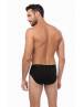 MINERVA Mengear Basic Ανδρικό Mini Brief Βαμβακερό Σλιπ με Εξωτερικό Λάστιχο 2 τμχ 90-20521 95%ΒΑΜΒΑΚΙ-5%ΕΛΑΣΤΑΝ Λευκό-Μαύρο