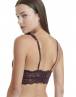 WALK Bralette από δαντέλα Μελιτζανί W2240_39