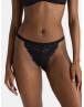 DORINA SLIP TRISHA-2PP STRING FXST0015LA125-2X0345 BLACK/LILAC