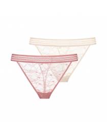 DORINA ANIKA ΓΥΝΑΙΚΕΙΟ ΣΛΙΠ STRING 2TEM. FXST0008LA141-2X0357 PINK/IVORY