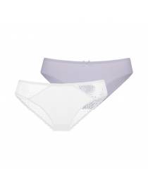 DORINA AMORA ΓΥΝΑΙΚΕΙΟ SLIP 2ΤΕΜ. FXBF0053LA130-2X0355 White/Grey