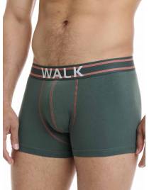 Walk Βαμβακερό μπόξερ (2 τμχ.) Πράσινο σκούρο - Κεραμιδί W1762-3_4059