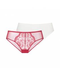 Dorina MELANIE-2PP CHEEKY HIPSTER Γυναικείο Slip FXCH0013LA129-2X0362 Red/Ivory