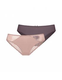 Dorina AMORA-2TEM. BRIEF Γυναικείο Slip FXBF0053LA130-2X0365 Beige/Purple