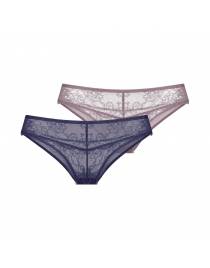 DORINA AMAYA-2TEM. BRAZILIAN Γυναικείο Slip FXBZ0020LA133-2X0363 Ink/Beige