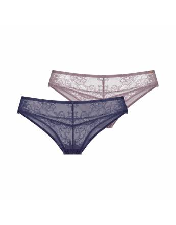 DORINA AMAYA-2TEM. BRAZILIAN Γυναικείο Slip FXBZ0020LA133-2X0363 Ink/Beige