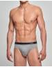 IMPETUS 3 PACK BRIEFS-SLIP COTTON STRETCH REF.: P030021 2 ΜΑΥΡΟ 1 ΓΚΡΙ ANOIXTO P01