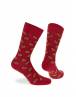 Walk Βαμβακερές κάλτσες με σχέδιο Hot dog Κόκκινο σκούρο W1064-33_44