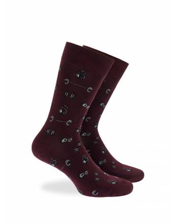 Walk Κάλτσες από bamboo με σχέδιο gym Γκρενά W304-40_27