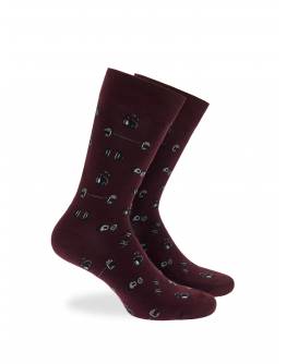 Walk Κάλτσες από bamboo με σχέδιο gym Γκρενά W304-40_27