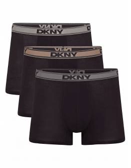 DKNY Carter Ανδρικά Boxer 3Tεμ. 61839 Μαύρο
