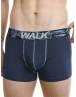 Walk Ανδρικό Βαμβακερό μπόξερ (2 τμχ.) Μπλε σκούρο - Ραφ W1762-4_0307