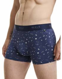 Walk Ανδρικό Μπόξερ με σχέδιο από bamboo Multicolor W1770-68_MULTI