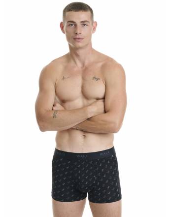 Walk Ανδρικό Μπόξερ με σχέδιο από bamboo Multicolor SKU: W1770-67_MULTI