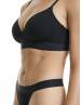 Walk Βαμβακερό σουτιέν με λάστιχο και ελαφριά ενίσχυση Μαύρο W2252-1_02