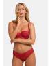 DORINA ZELINA Γυναικείο Σουτιέν Strapless με μπανέλα και ελαφρά ενίσχυση Cup B-D κόκκινο FXBA0010LA163-RD0035