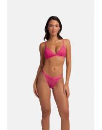 DORINA KISHA-2TEM. Γυναικεία Bralette με ελαφρά ενίσχυση FXBR0012LA166-2X0395 Pink/Black