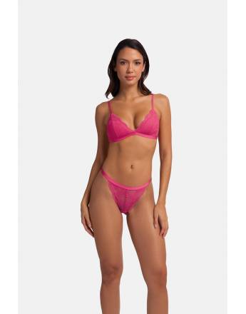 DORINA KISHA-2TEM. Γυναικεία Bralette με ελαφρά ενίσχυση FXBR0012LA166-2X0395 Pink/Black