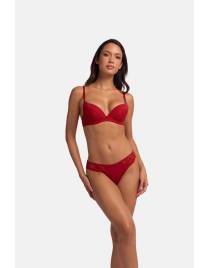 DORINA FLORIE-2TEM ΓΥΝΑΙΚΕΙΟ ΣΟΥΤΙΕΝ PUSH UP Cup B-C ΜΕ ΜΠΑΝΕΛΑ FXPG0007LA088-2X0404 Red/Beige