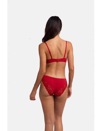 DORINA FLORIE-2TEM ΓΥΝΑΙΚΕΙΟ SLIP FXBF0053LA088-2X0404 Red/Beige