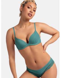 DORINA YAHARA-2TEM ΓΥΝΑΙΚΕΙΟ ΣΟΥΤΙΕΝ 3/4 CUP Β | PUSH UP | ΜΕ ΕΝΙΣΧΥΣΗ ΚΑΙ ΜΠΑΝΕΛΑ FXPG0007LA086-2X0466 VERT/ROSE