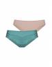 DORINA YAHARA-2TEM. ΓΥΝΑΙΚΕΙΟ ΣΛΙΠ CHEEKY HIPSTER FXCH0027LA086-2X0466 GREEN/PINK
