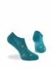 WALK Sneaker Γυναικείες κάλτσες από bamboo με σχέδιο ήλιους Σμαραγδί W335-12_74