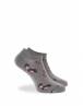 WALK Γυναικείες Βαμβακερές κοφτές κάλτσες με σχέδιο Woody Γκρι W134-15_12