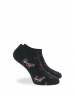 WALK Γυναικείες Βαμβακερές κοφτές κάλτσες με σχέδιο Woody Μαύρο W134-15_02