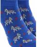 WALK Γυναικειες Βαμβακερές κοφτές κάλτσες με σχέδιο γαϊδουράκια Ρουά W134-14_47