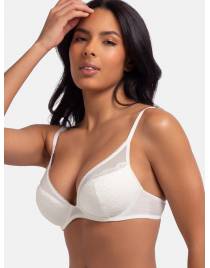 DORINA NORISSA ΣΟΥΤΙΕΝ -2ΤΕΜ. PLUNGE 3/4 CUP C-D ΜΕ ΕΛΑΦΡΑ ΕΝΙΣΧΥΣΗ ΑΦΑΙΡΟΥΜΕΝΗ ΚΑΙ ΜΠΑΝΕΛΑ FXPG0004LA086-2X0463 IVORY/RINK