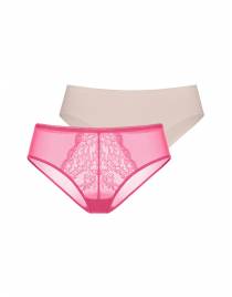 DORINA NORISSA-2PP SLIP CHEEKY HIPSTER FXCH0013LA086-2X0429 ROSE/BEIGE