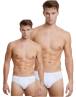 WALK Ανδρικό Βαμβακερό σλιπ με εσωτερικό λάστιχο (2 τμχ.) W1759