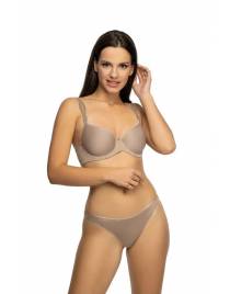 VIANIA SALLY Γυναικείο Σουτιέν με ελαφρά ενίσχυση και μπανέλα Cup D-E 144457 χρώμα δέρματος