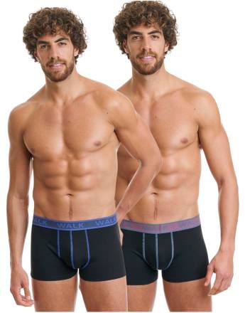 WALK MEN'S BOXER ΣΕΤ 2ΤΜΧ W1756 MAYRO 0202