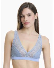 Walk Γυναικείο Τριγωνικό σουτιέν από δαντέλα Ραφ W2241_07